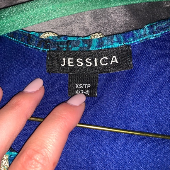 Blue maxi dress - Picture 2 of 4